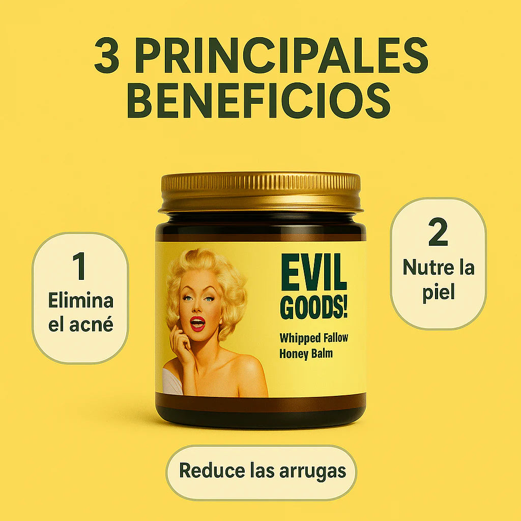 EVIL GOODS® - Bálsamo de Miel y Sebo de Res Anti-Envejecimiento