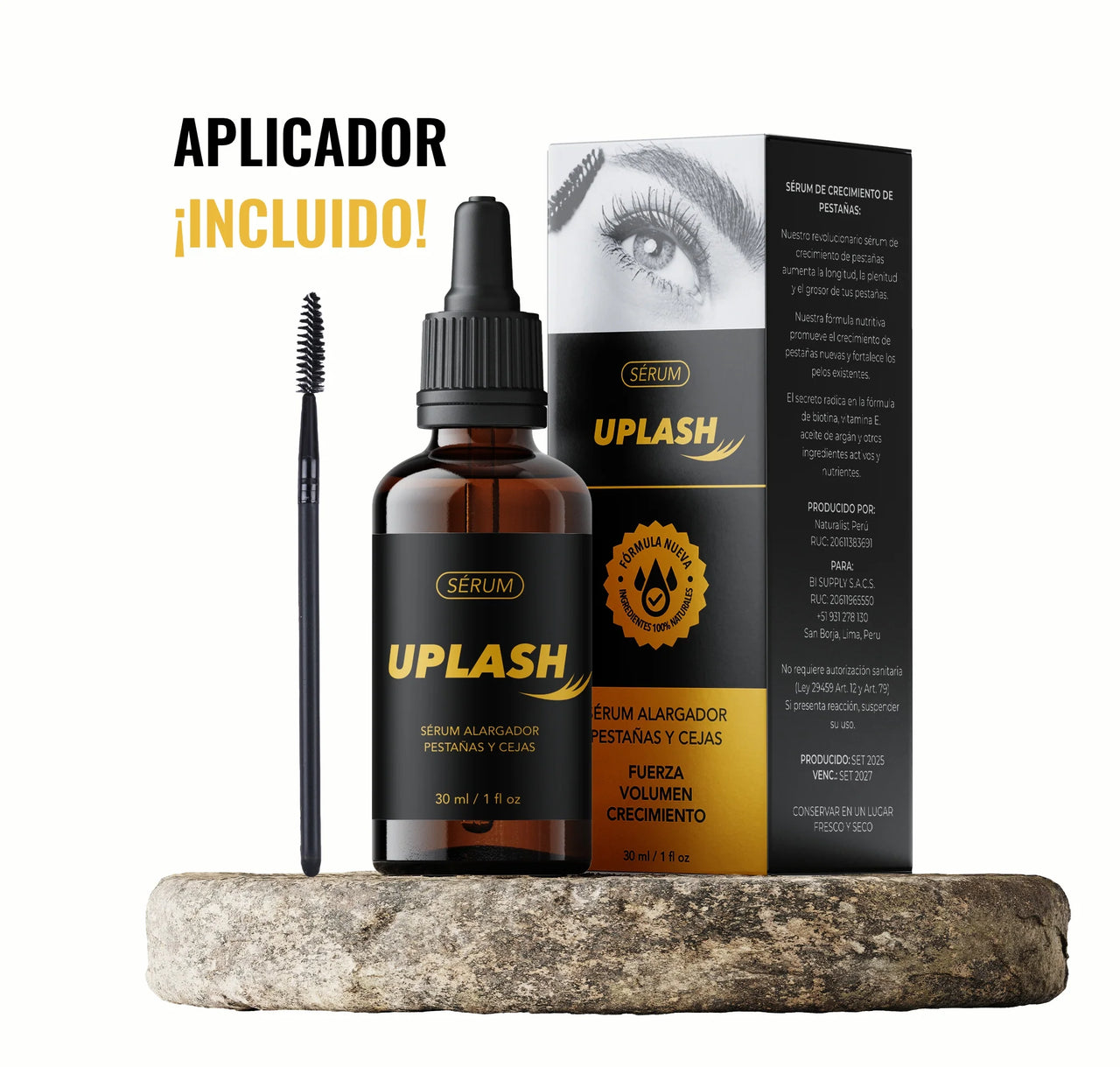 SERUM UPLASH™ Alargamiento de pestañas y cejas