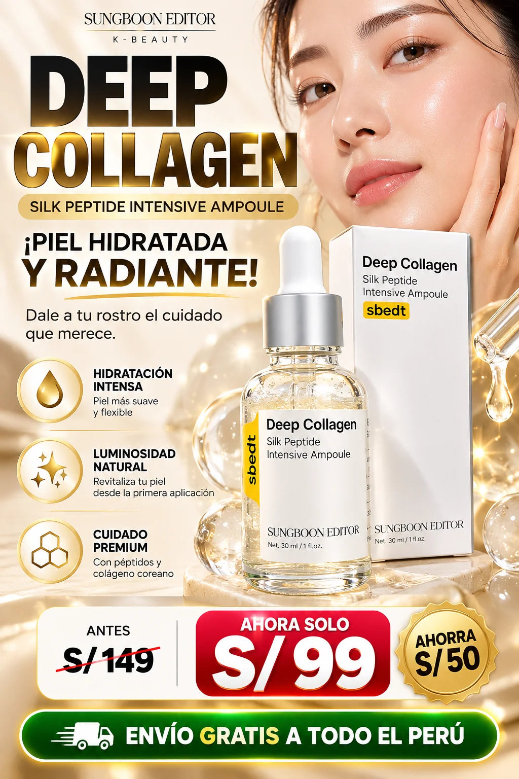 DEEP COOLAGEN® - Piel más firme y joven