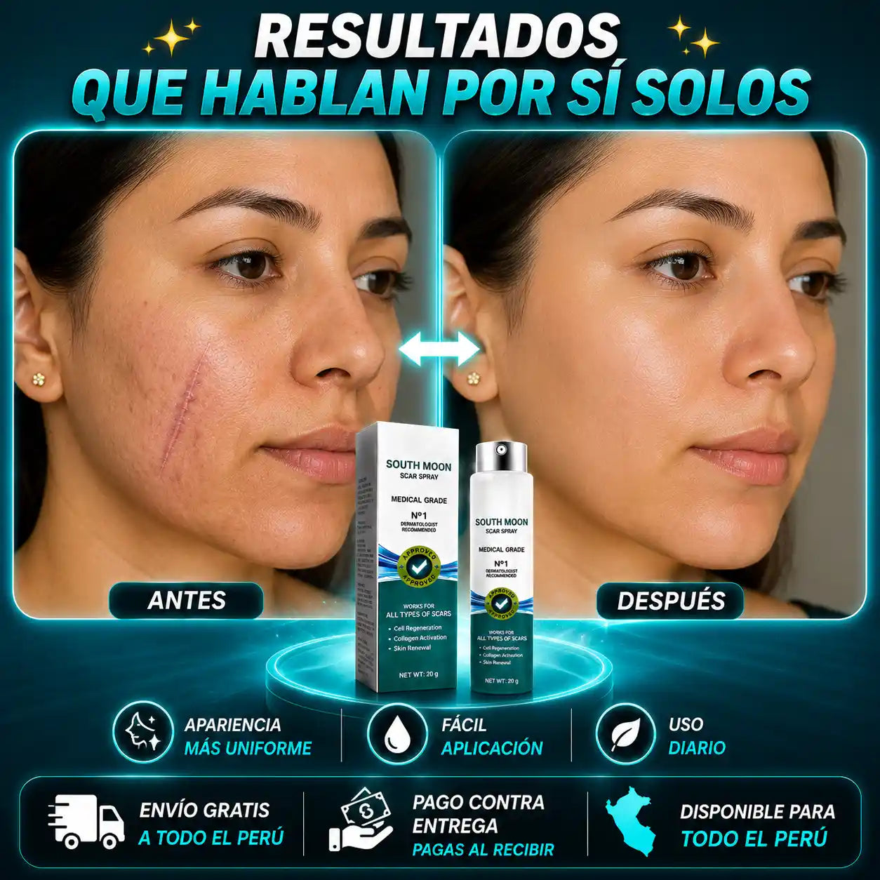 SOUTH MOON™️ - Spray para cicatrices