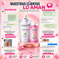 Crema Depiladora LAMPIÑA - Piel suave y limpia en minutos.
