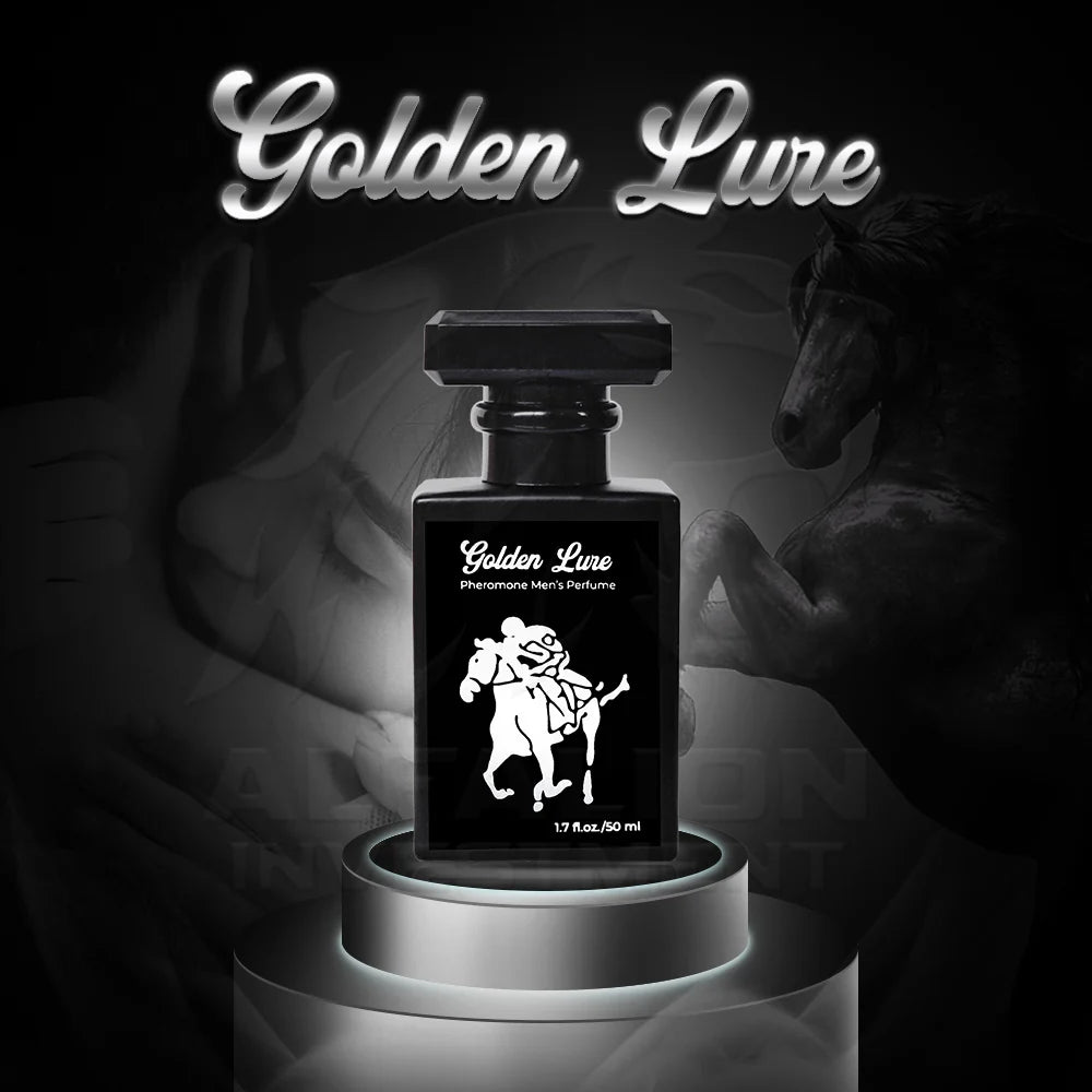 🐎 GOLDEN LURE - Perfume Masculino con F€rom0n@& 50 ml.🐎