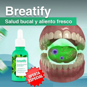 BREATIFY®️ Elimina el Mal Aliento