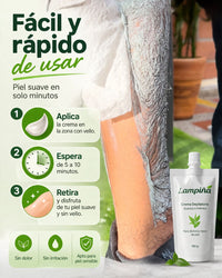 Lampiña®️ - Crema Depilatoria