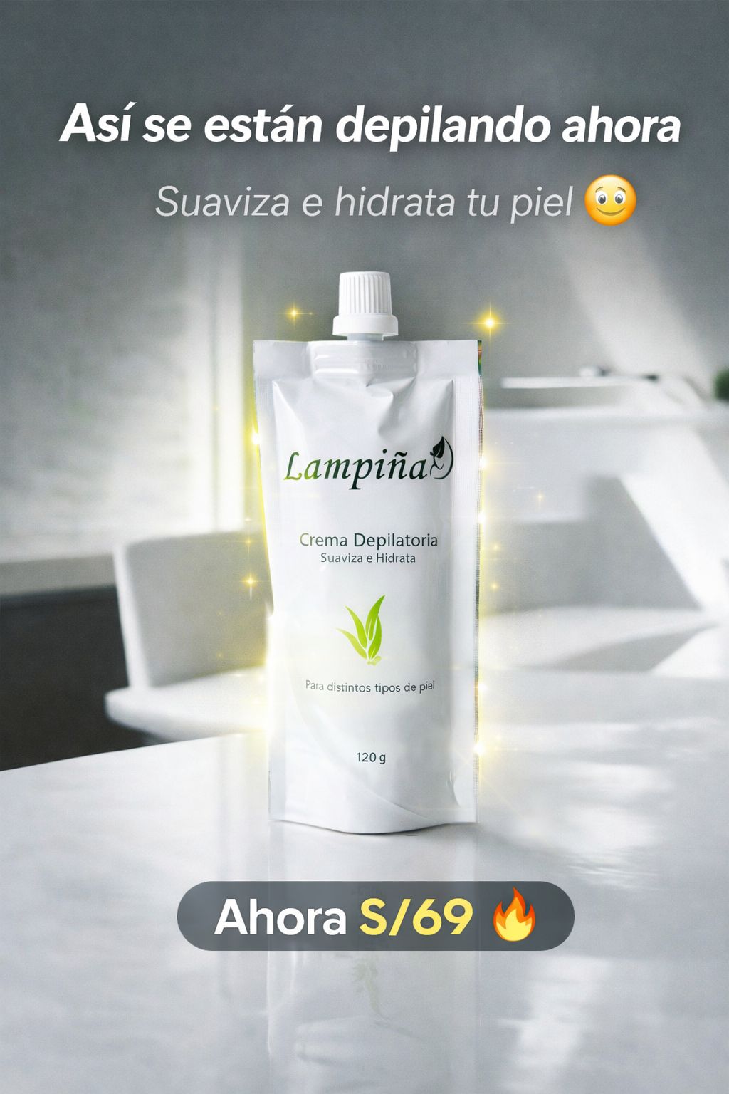 Lampiña®️ - Crema Depilatoria