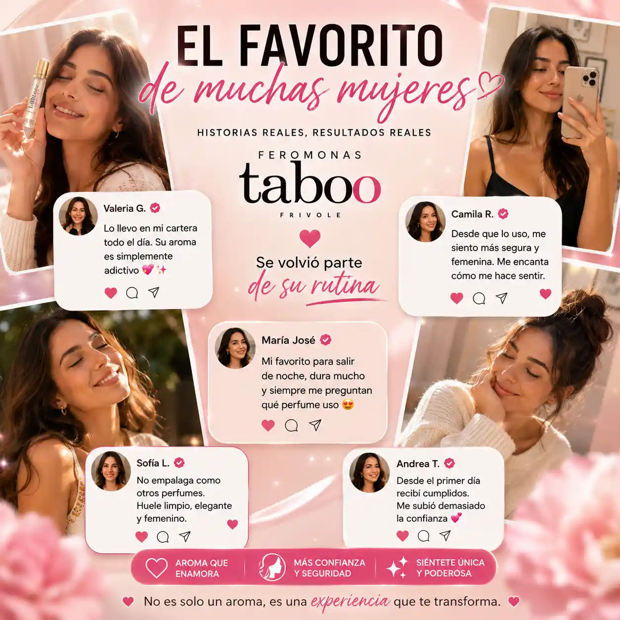 FEROMONAS TABOO™️ - Perfume con Feromonas ❤️‍🔥💘